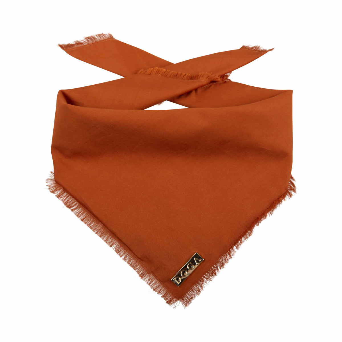 Honden bandana Voile Cognac