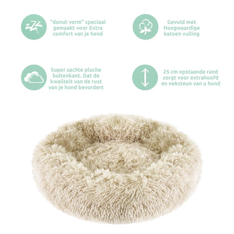 Donut bed Beige